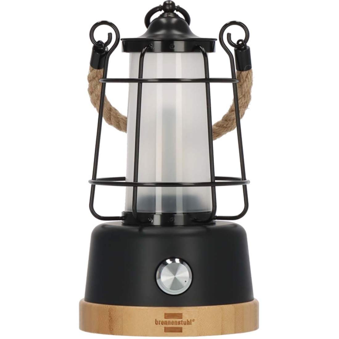 Uppladdningsbar campinglampa CAL 1 med hamprep och bambufot (370 lm, IP44, brinntid upp till 75h, dimbar, justerbar ljusfärg) | Elektronik - Kablar & Adaptrar - Adaptrar & Signalomvandlare - USB | Pryloteket