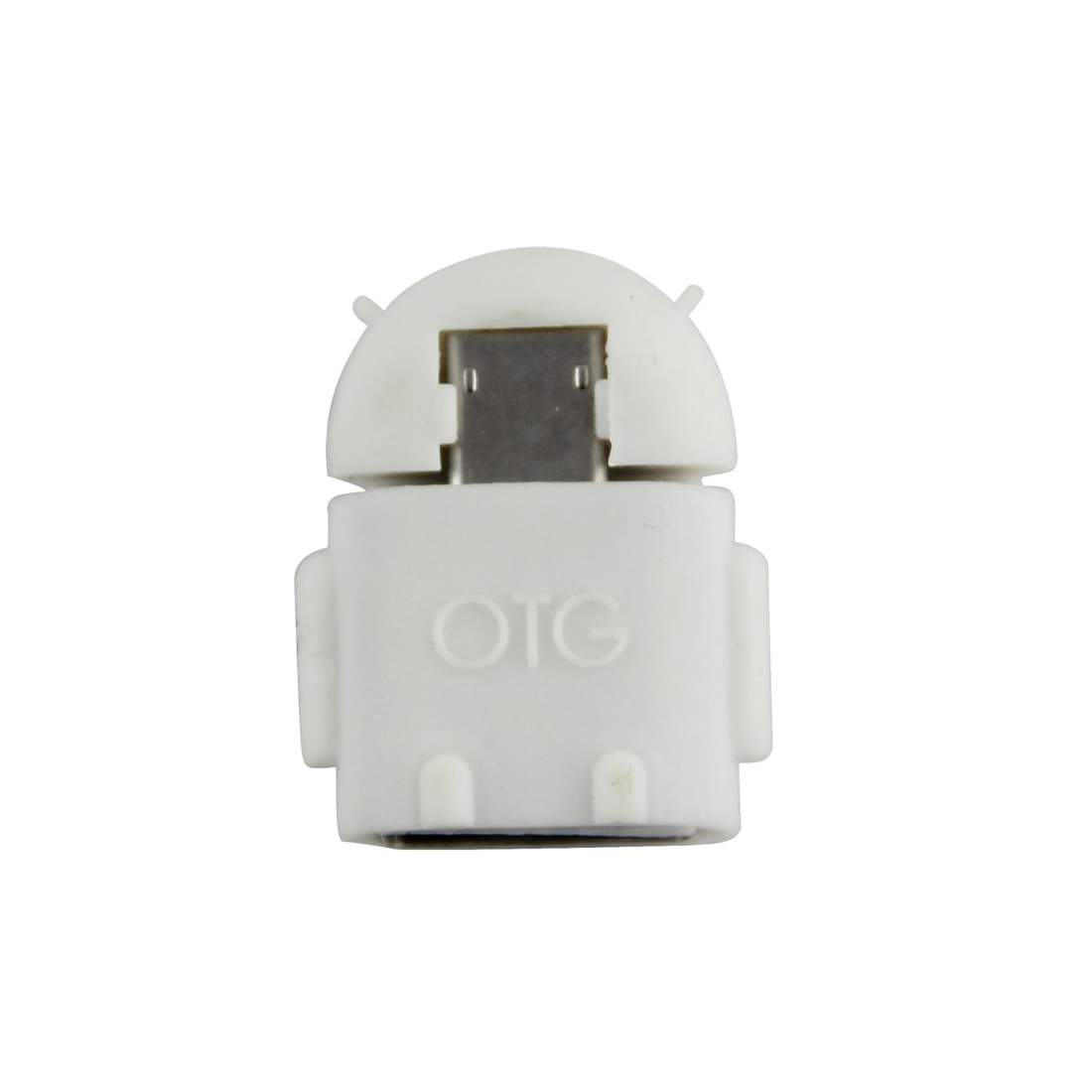 OTG Adapter - USB to MicroUSB Adapter On-The-Go - Vit | Elektronik - Tillbehör Mobil & Surfplatta - Mobiltillbehör - Mobilkablar - Tillbehör | Pryloteket