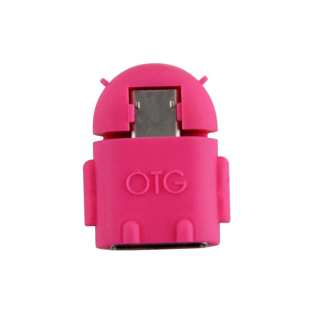 OTG Adapter - USB to MicroUSB Adapter On-The-Go - Rosa | Elektronik - Tillbehör Mobil & Surfplatta - Mobiltillbehör - Mobilkablar - Tillbehör | Pryloteket