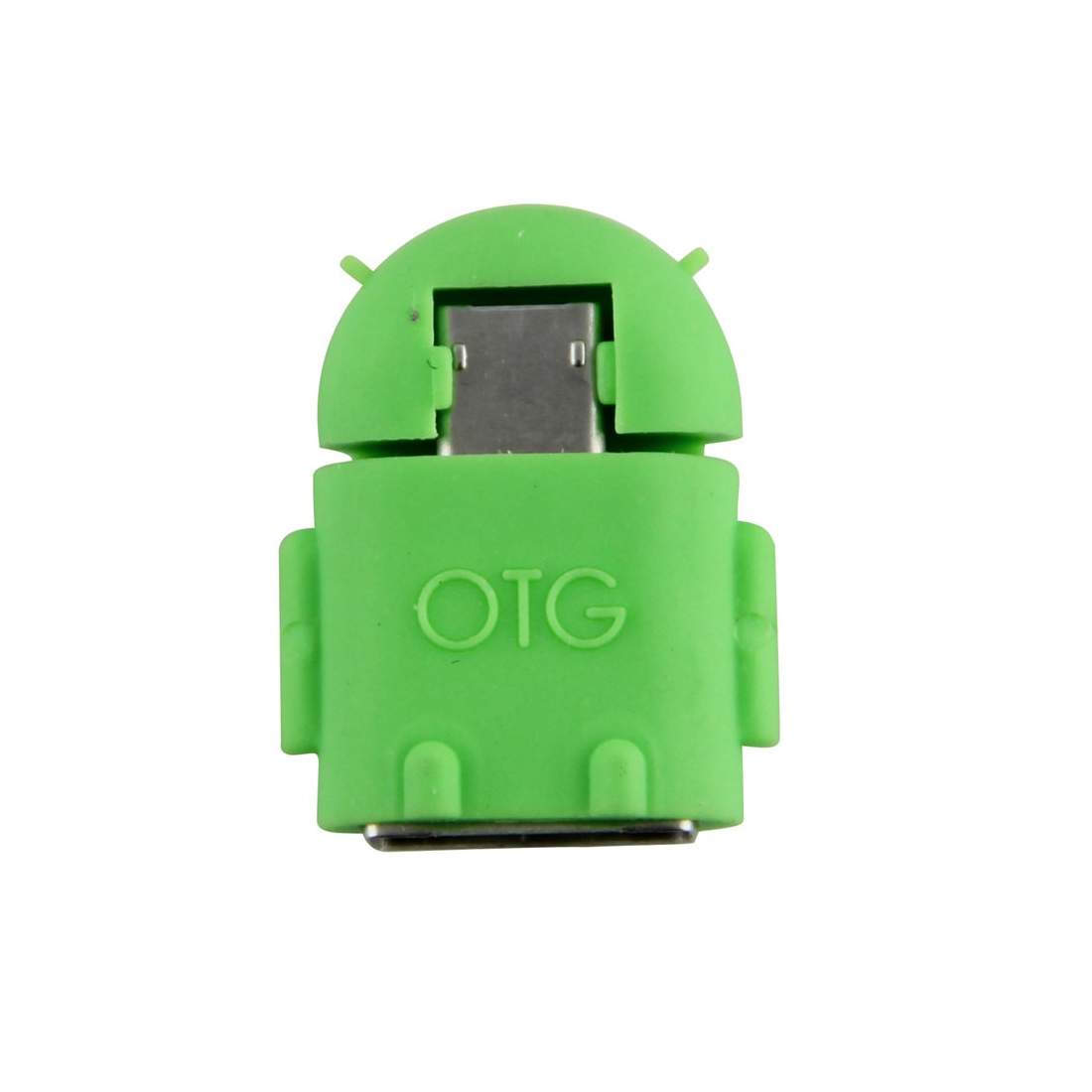 OTG Adapter - USB to MicroUSB Adapter On-The-Go - Grön | Elektronik - Tillbehör Mobil & Surfplatta - Mobiltillbehör - Mobilkablar - Tillbehör | Pryloteket