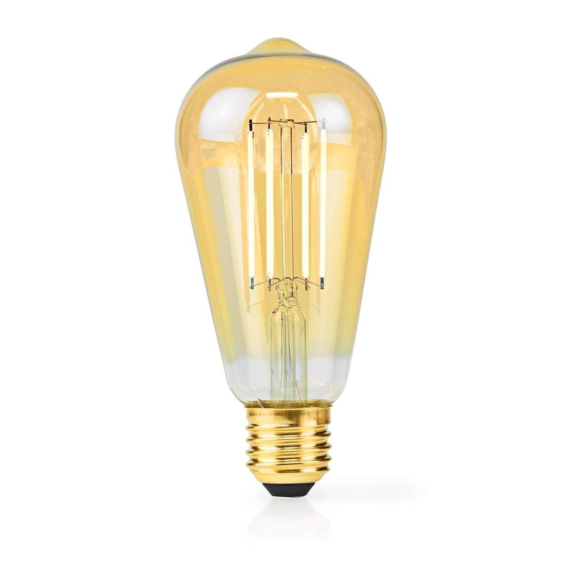LED Glödlampa E27 ST64 4.9 W 470 lm 2100 K Dimbar Extra varm vit Retrostil 1 st. | Hem & Hobby | Pryloteket