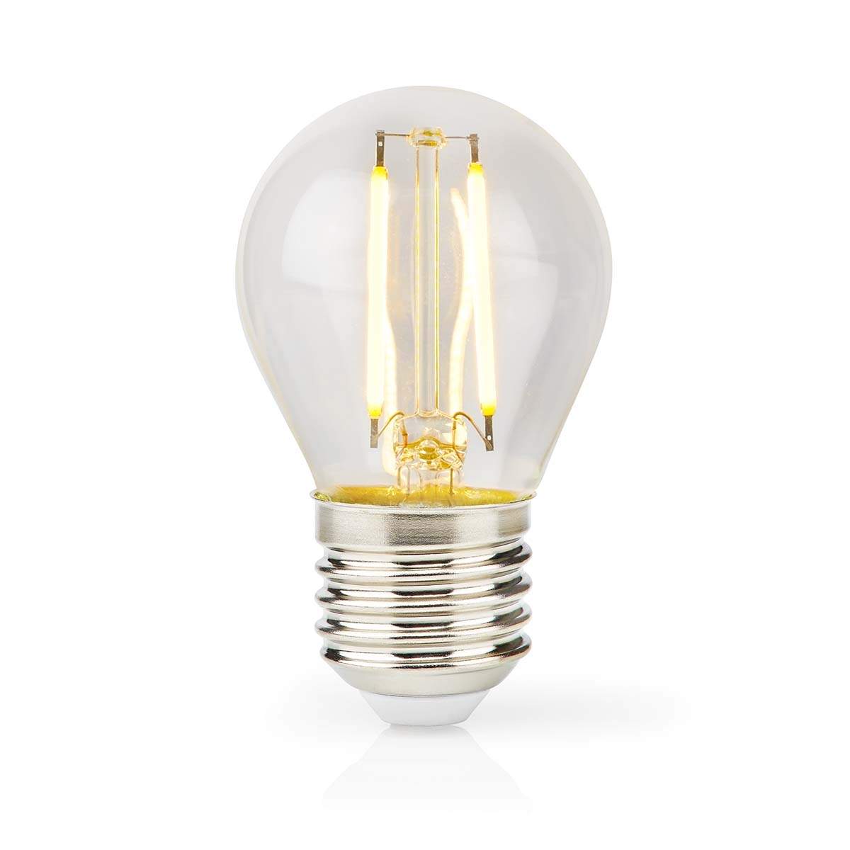 LED glødepære E27 | G45 | 4.5 W | 470 lm | 2700 K | Dimbar | Varm Hvid | Retro stil | 1 stk. billede