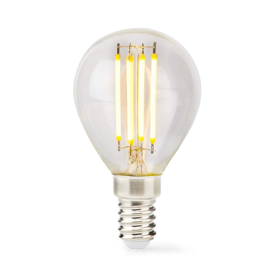 LED-lampa Lampa E14 G45 4.5 W 470 lm 2700 K Dimbar Varm Vit Retrostil 1 st. Tydlig | Hem & Hobby | Pryloteket
