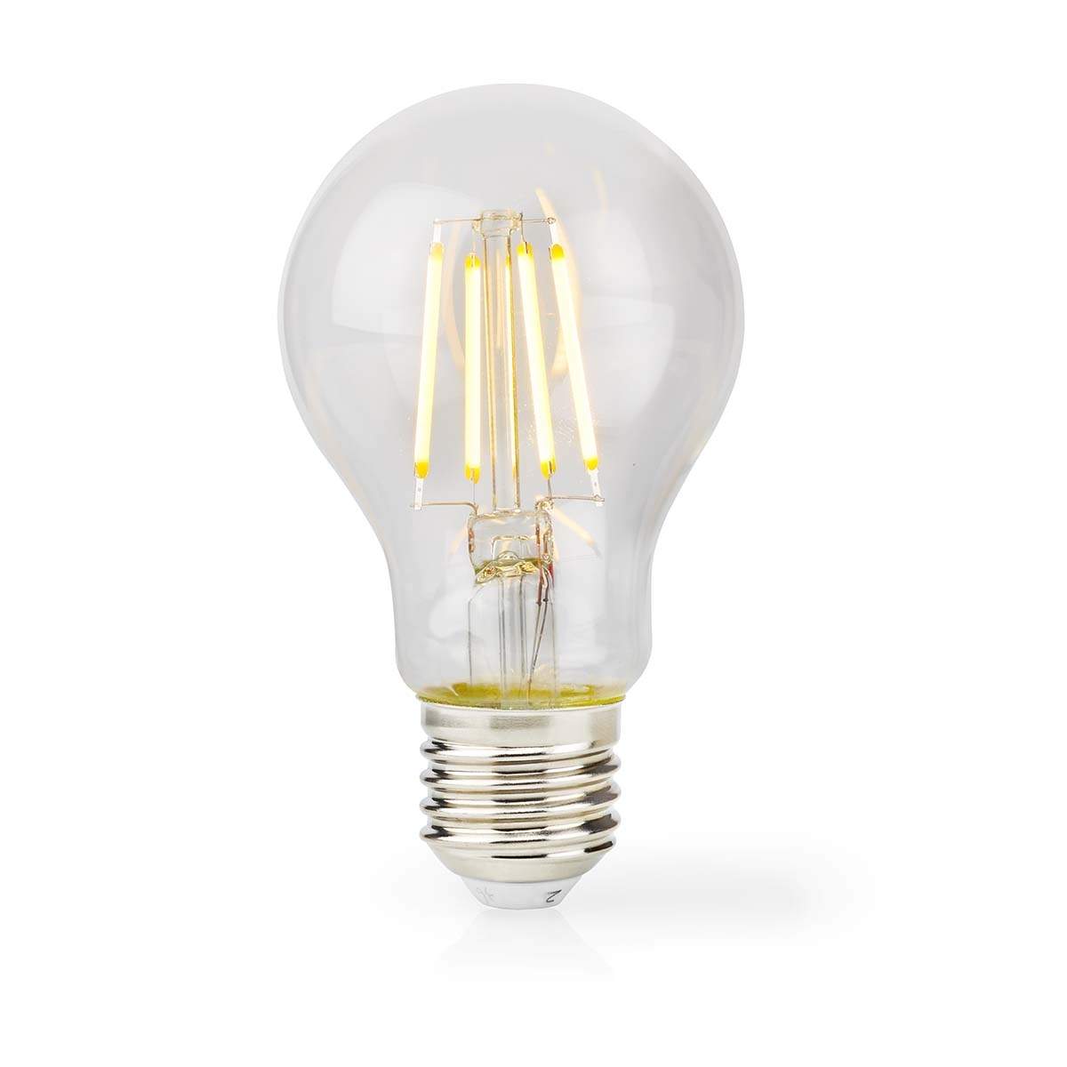 Nedis LED glødepære E27 | A60 | 12 W | 1521 lm | 2700 K | Varm Hvid | Retro stil | 1 stk.