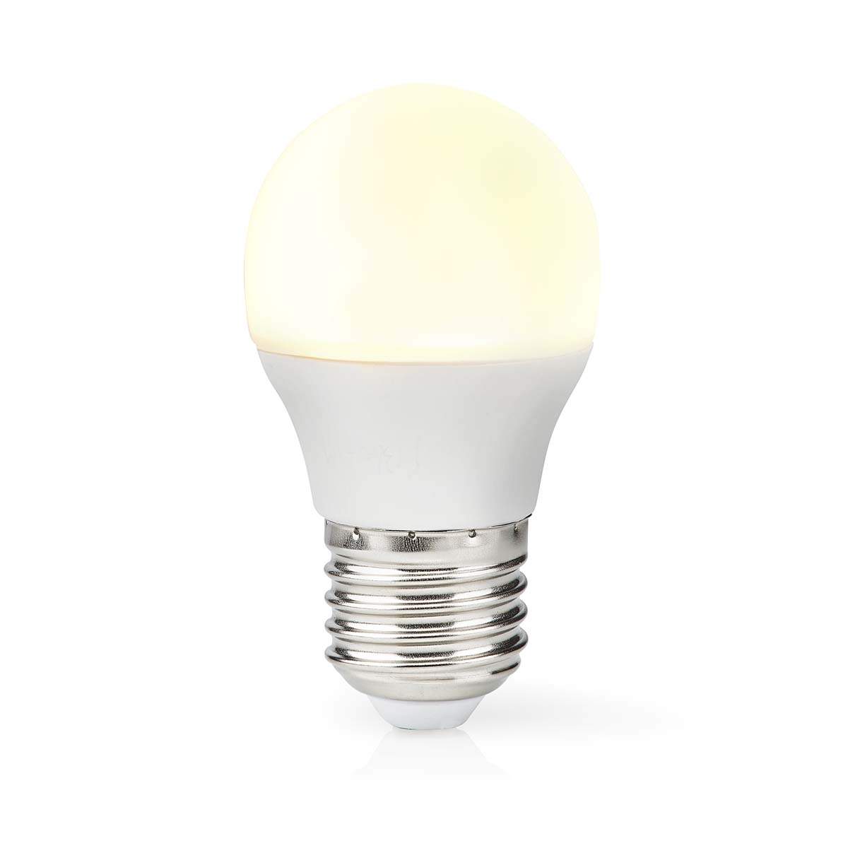 LED Pære E27 | G45 | 4.9 W | 470 lm | 2700 K | Varm Hvid | Retro stil | Frosted | 1 stk.