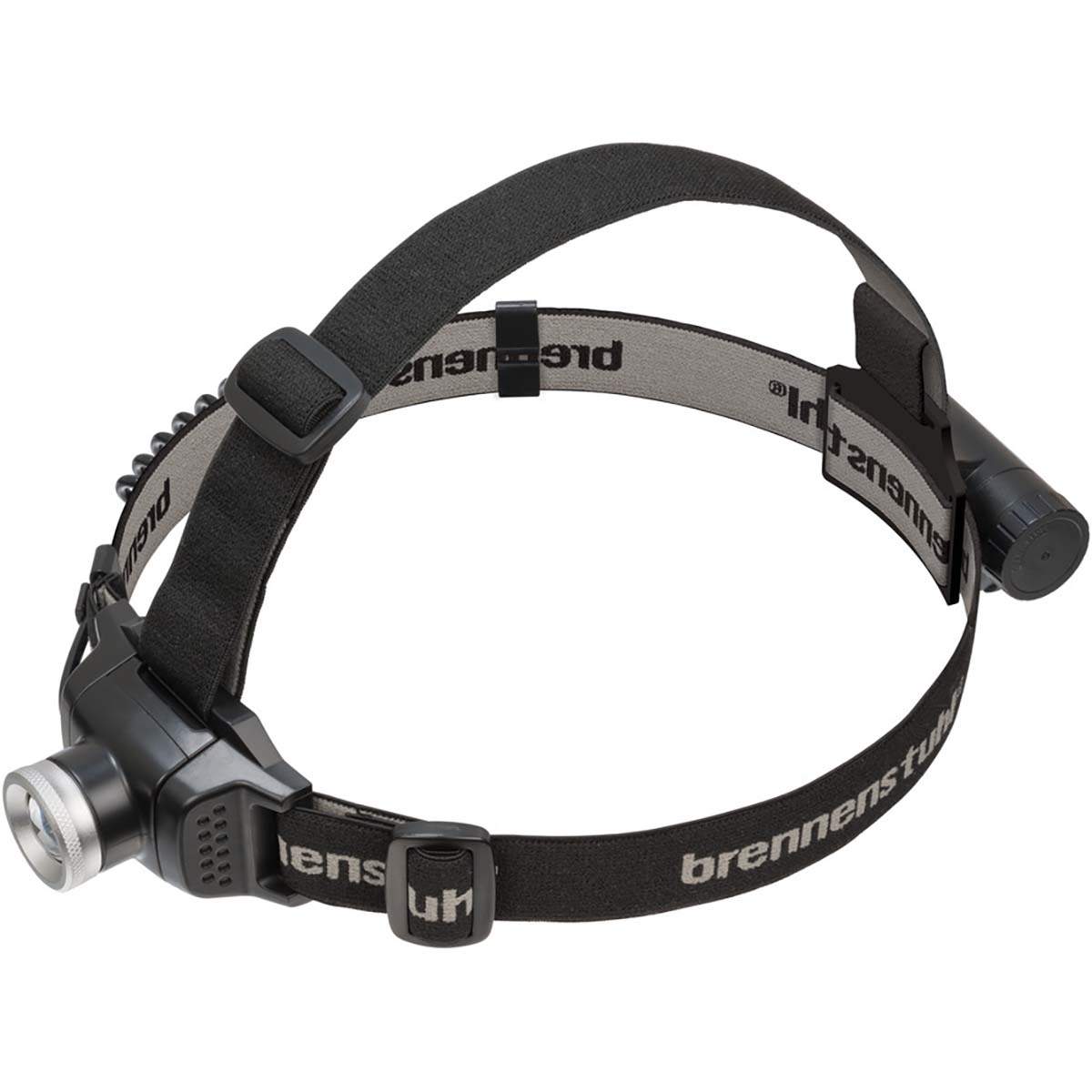 Genopladelig LED-forlygte LuxPremium / forlygte LED med udskifteligt batteri og rødt lys (IP44, op til 30 timers lysvarighed, 10