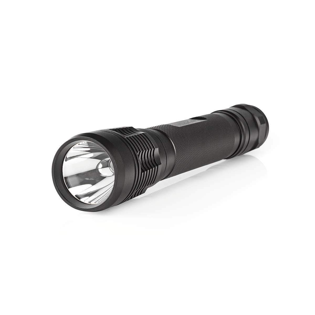 LED lygte | Batteri | 4.5 V DC | 10 W | 3x C/LR14 | Nominel lysstrøm: 500 lm | Lysområde: 250 m | Stråler Vinkel: 9.5 °