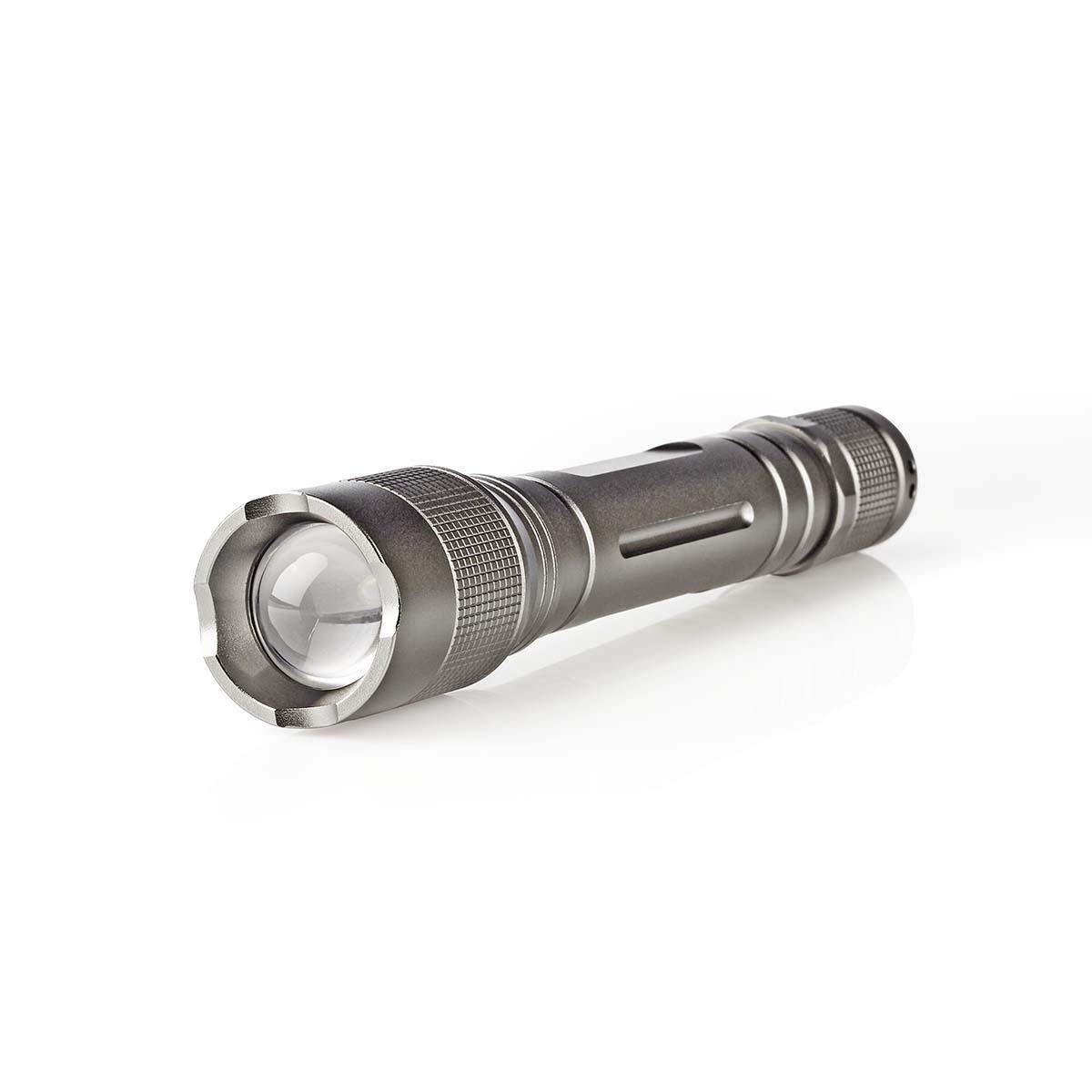 LED lygte | Batteri | 3 V DC | 3 W | 2x AA/LR6 | Nominel lysstrøm: 150 lm | Lysområde: 120 m | Stråler Vinkel: 46.1 ° billede