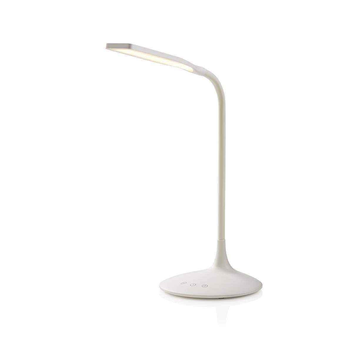 LED Bordlampe | Dimbar | 250 lm | Opladningsbar | Lygte funktion | Hvid billede