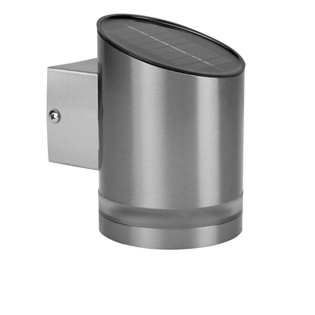 Solar Vägglampa Lysdioder Silver | Hem & Hobby | Pryloteket