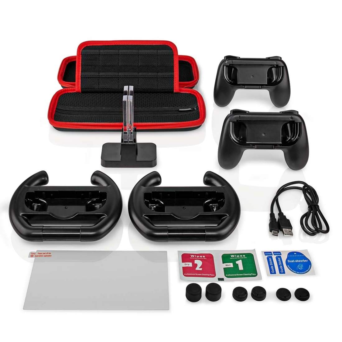 Gaming Starter Kit Kompatibel med: Nintendo Switch (OLED) 13-in-1 | Elektronik - Speltillbehör - Nintendo - Nintendo Switch | Pryloteket
