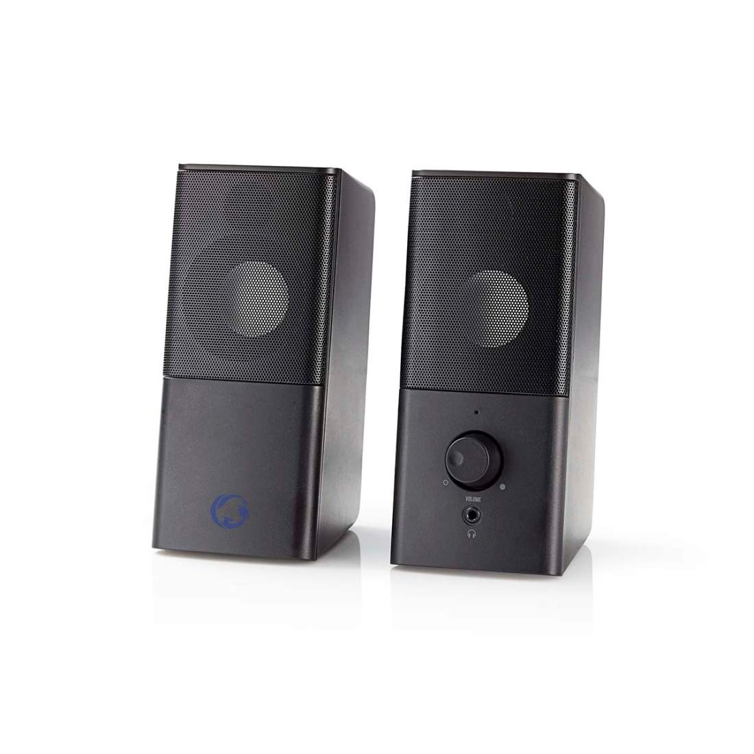 Produktfoto för Nedis - speakers - for PC - 2.0-kanals