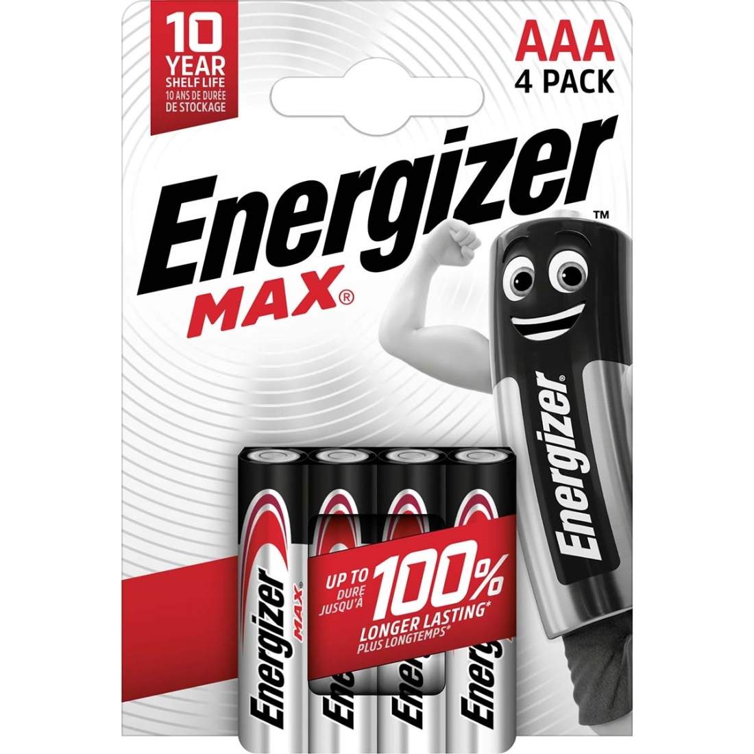 Alkaline Batteri AAA 1.5 V DC 4-Blister | Hem & Hobby - Hem & Hushåll - Kök - Köksredskap - Lock | Pryloteket