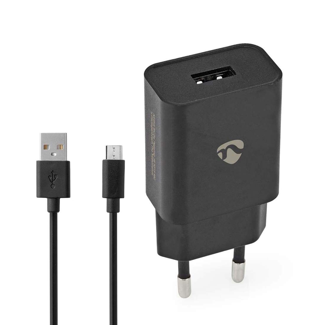 Väggladdare 5 W Snabbladdnings funktion 1.0 A A Antal utgångar: 1 USB-A Micro USB (Lös) Kabel 1.00 m Single Volt | Elektronik - Speltillbehör - Nintendo - Nintendo Switch - Laddare | Pryloteket