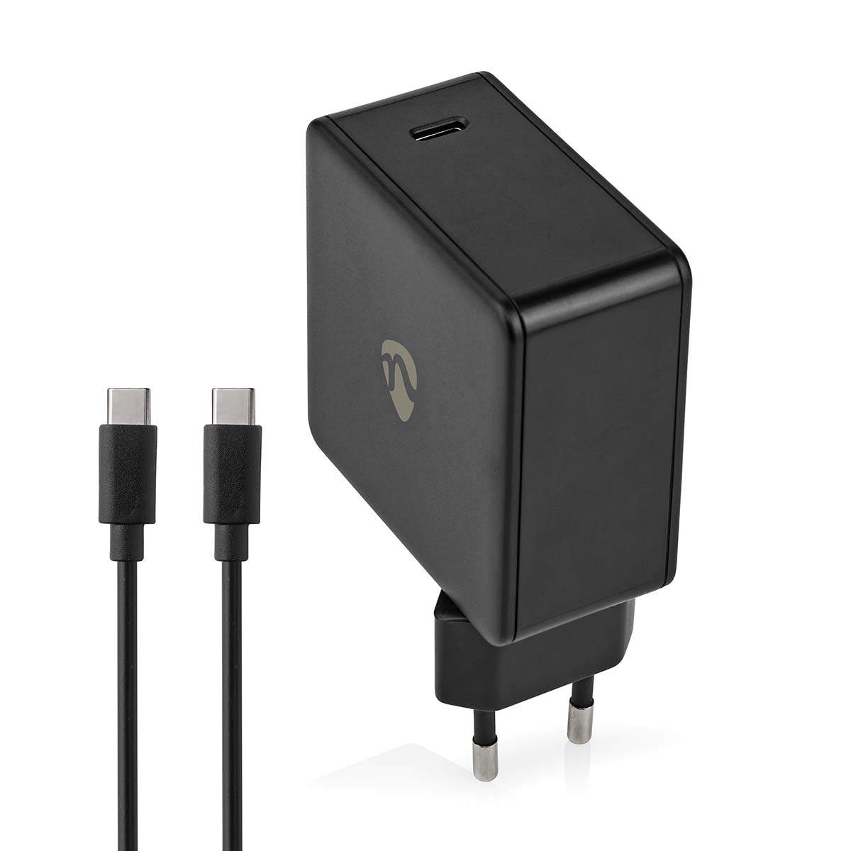 Vægoplader | 65 W | Hurtigopladningsfunktion | 3.0 / 3.25 A A | Antal output: 1 | USB-C™ | Type-C™ | 2.00 m | Automatisk Valgt S