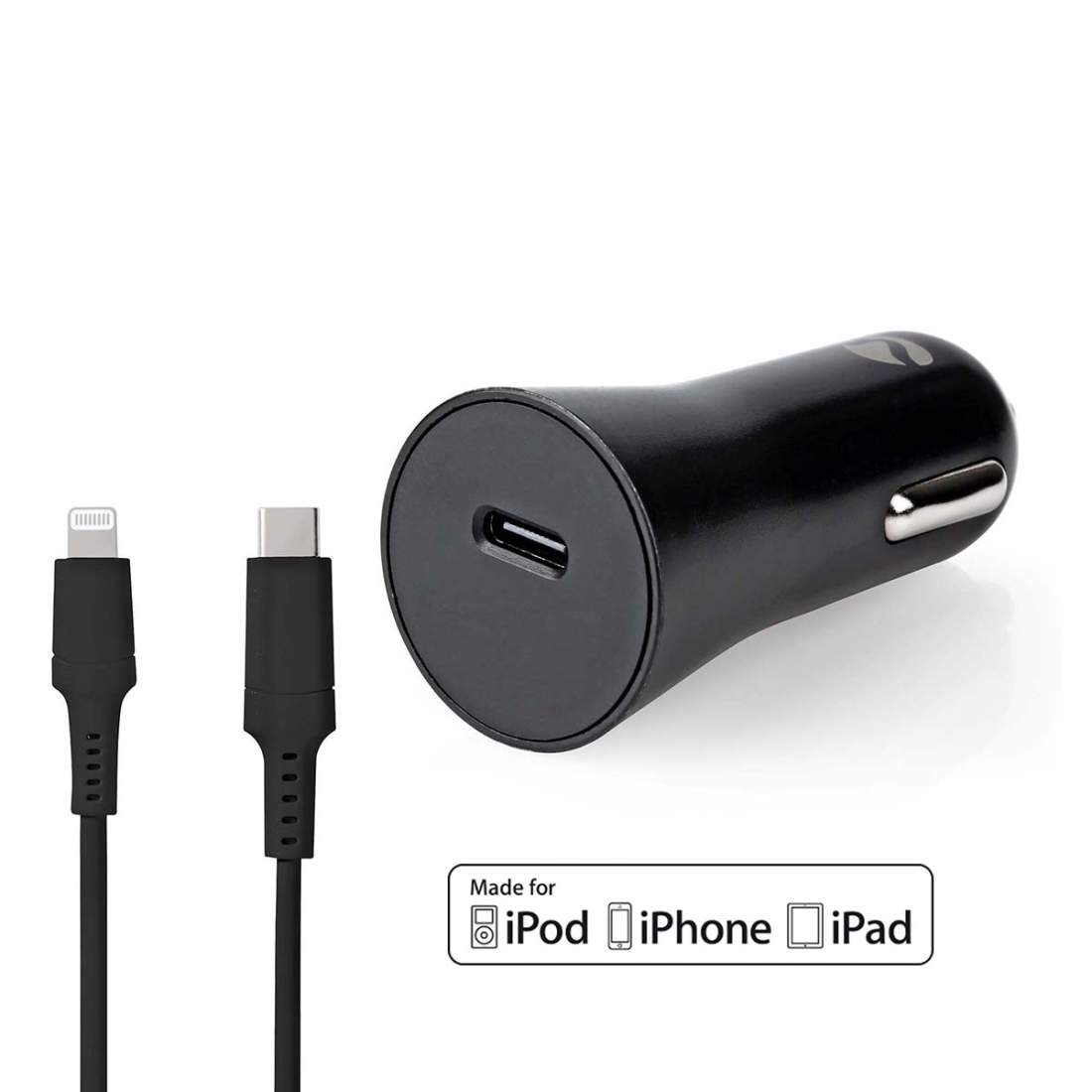 Billaddare 20 W 1.67 / 2.22 / 3.0 A Antal utgångar: 1 Port typ: USB-C™ Lightning 8-Pin (Lös) Kabel 1.0 m Automatis | Elektronik - Kablar & Adaptrar - Adaptrar & Signalomvandlare - Lightning | Pryloteket