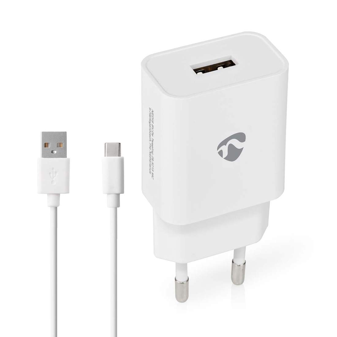 Väggladdare 12 W Snabbladdnings funktion 1x 2.4 A A Antal utgångar: 1 USB-A USB Type-C™ (Lös) Kabel 1.00 m Singl | Elektronik - Speltillbehör - Nintendo - Nintendo Switch - Laddare | Pryloteket