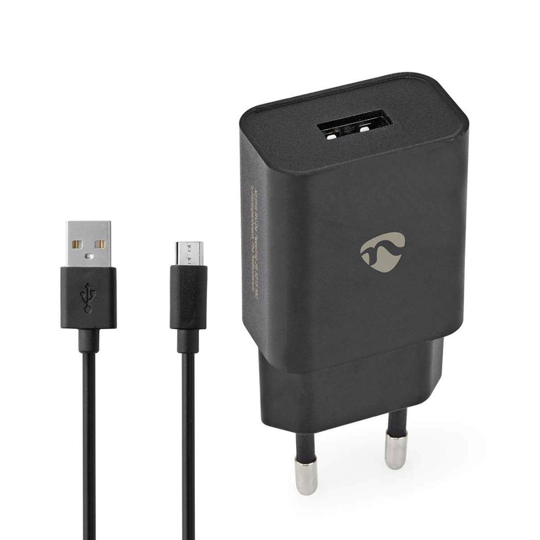 Väggladdare 12 W Snabbladdnings funktion 1x 2.1 A A Antal utgångar: 1 USB-A Micro USB (Lös) Kabel 1.00 m Single | Elektronik - Speltillbehör - Nintendo - Nintendo Switch - Laddare | Pryloteket