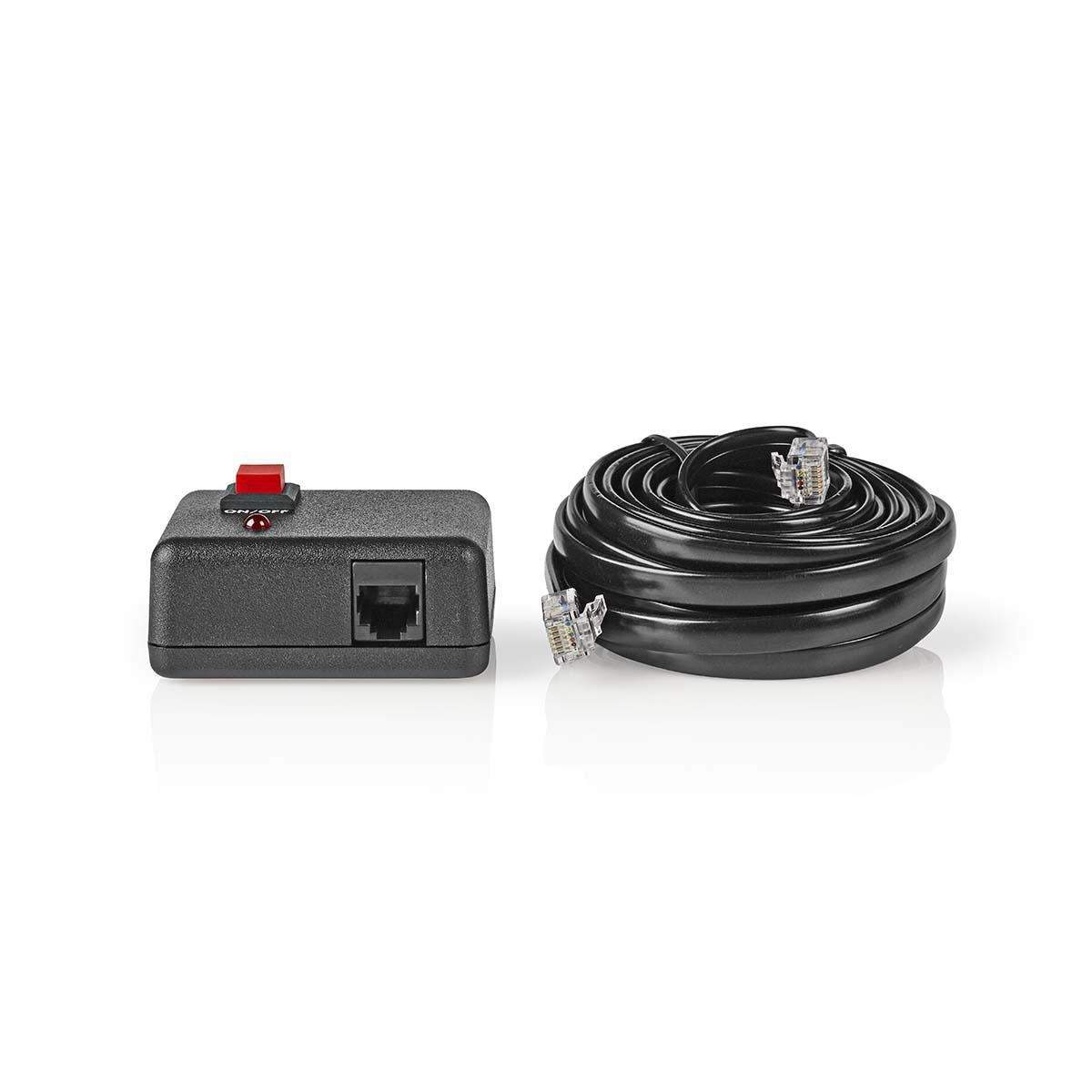 Power Inverter fjernbetjening | 5.00 m | RJ11 | Sort