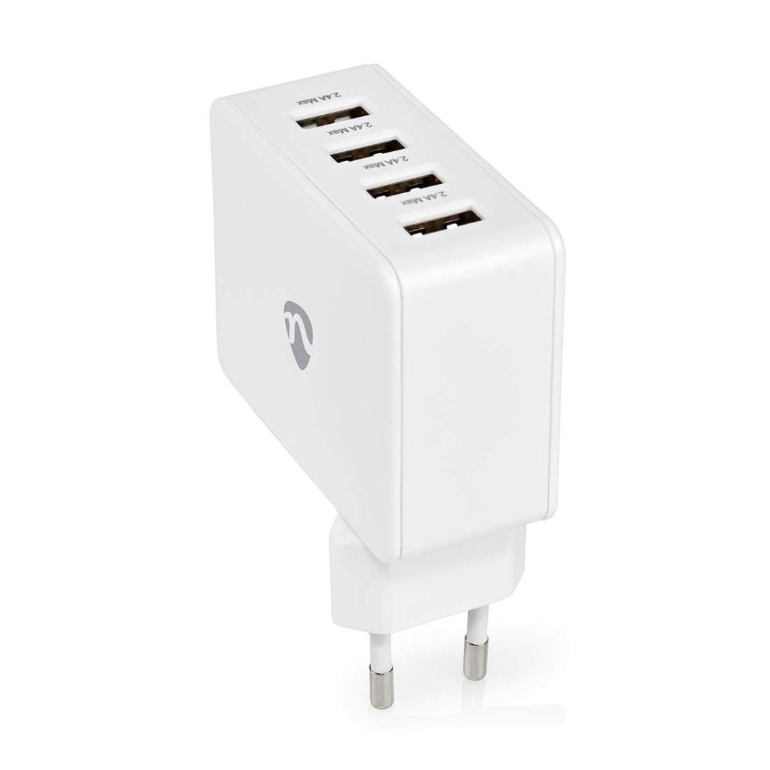 Väggladdare 24 W Snabbladdnings funktion 4x 2.4 A Antal utgångar: 4 4x USB-A Utan kabel Single Voltage Output | Elektronik - Speltillbehör - Nintendo - Nintendo Switch - Laddare | Pryloteket