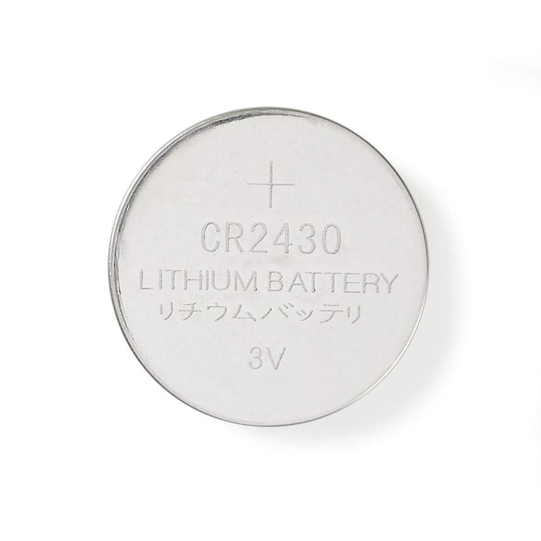 Lithium knappcellsbatteri CR2430 3 V DC 5-Blister Silver | Elektronik - Ljud & Bild - TV-Tillbehör - Fjärrkontroller | Pryloteket