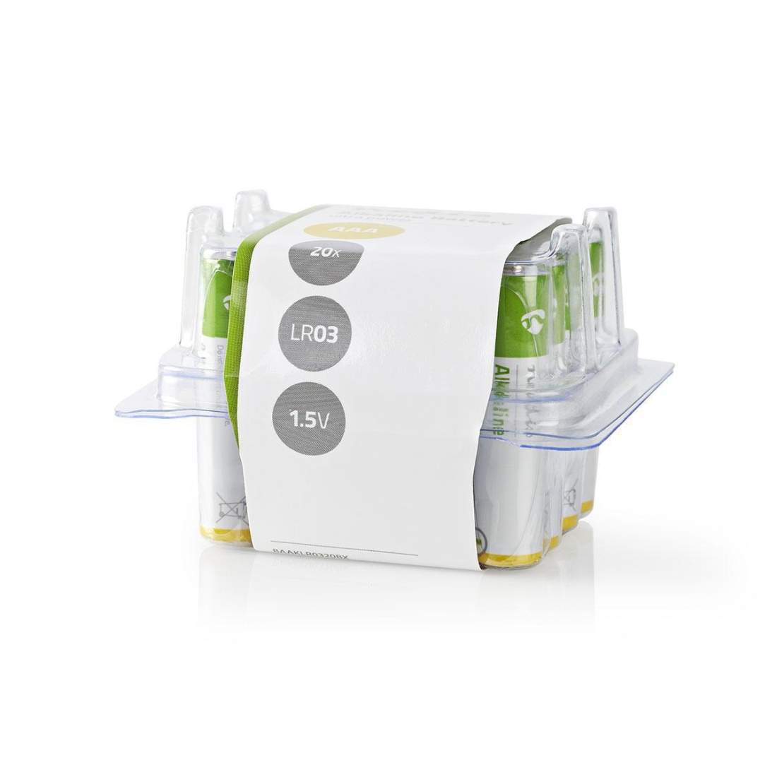 Alkaline Batteri AAA 1.5 V DC 20-Pack | Sport & Fritid - Friluftsliv & Camping - Belysning - Ficklampor | Pryloteket