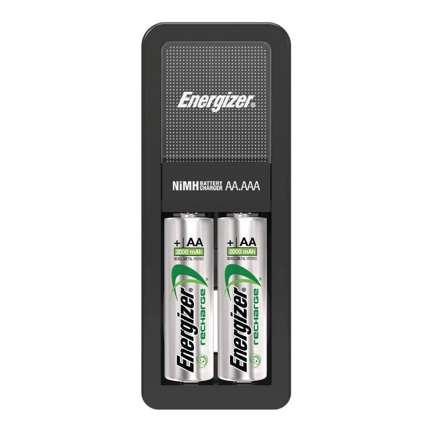 NiMH Batteriladdare AA / AAA 1.2 V DC 2x AA/LR6 Euro Batteritypsenergi: AA Svart | Elektronik - Speltillbehör - Nintendo - Nintendo Switch - Laddare | Pryloteket
