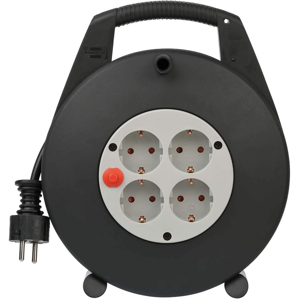 Vario Line 4-vejs indendørs kabelopruller til husholdning 10 m kabel H05VV-F 3G1.5 IP20
