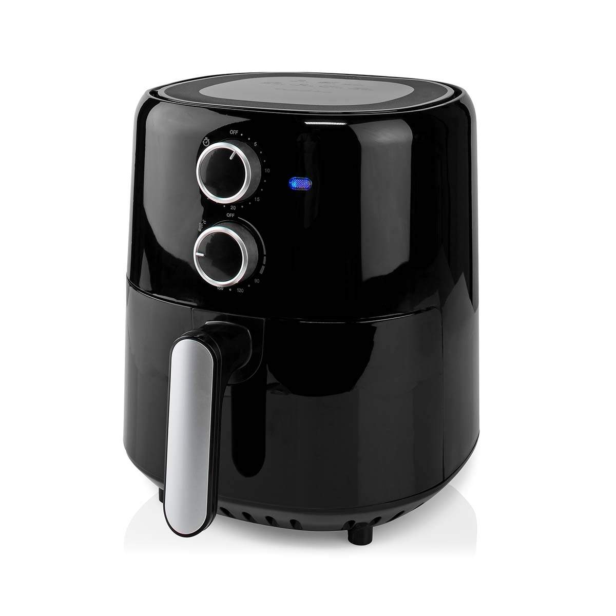 Hot Air Fryer | 3 l | Timer: 30 min | Analog | Sort billede