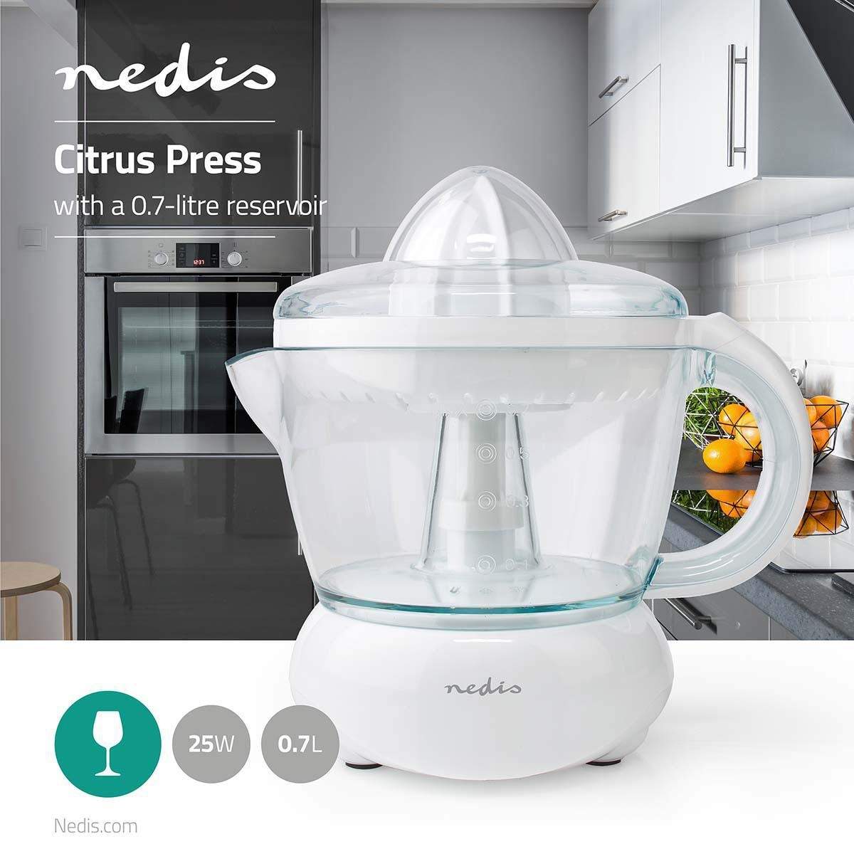 Alternativ bild 1 för Nedis Köksmaskin KAJC100CWT electric citrus press