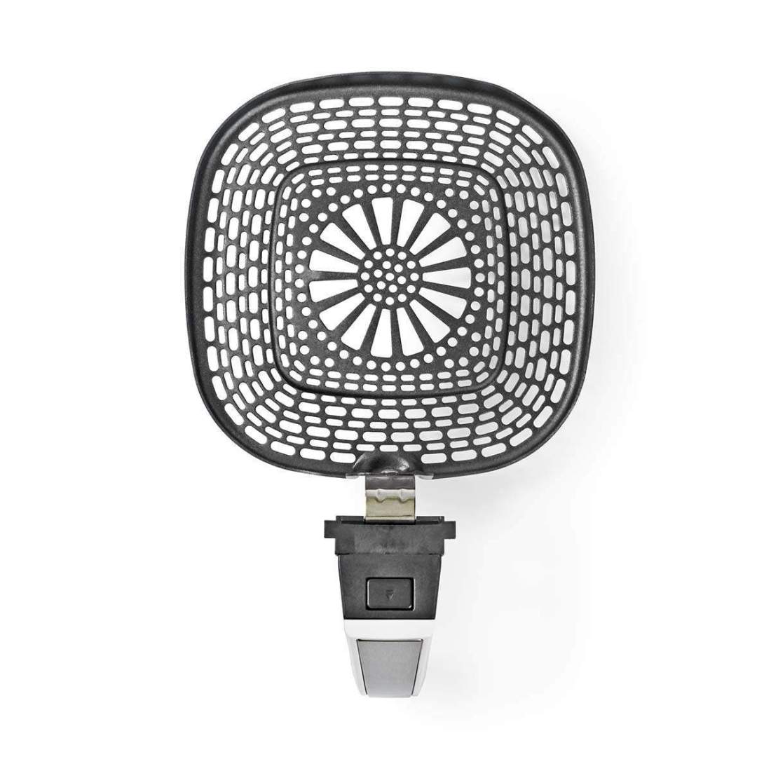 Varmluftfritös grill panna Non-stick beläggning Diskmaskinen säker Metall Grå | Hem & Hobby | Pryloteket