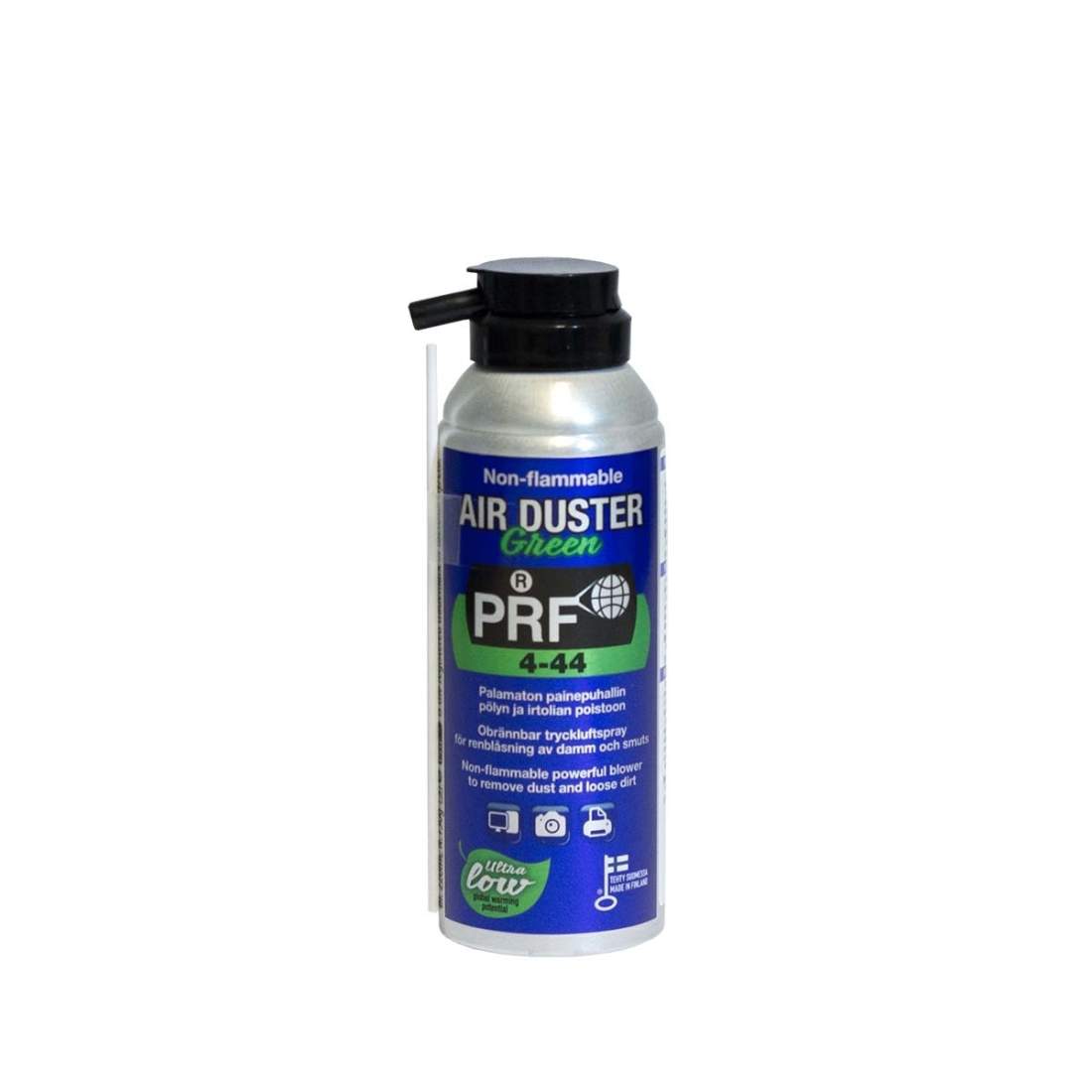 4-44 Air Duster Grön Ej brandfarlig 220 ml | Elektronik - Datortillbehör - Tangentbord, Möss & Fjärrkontroller - Tangentbord | Pryloteket