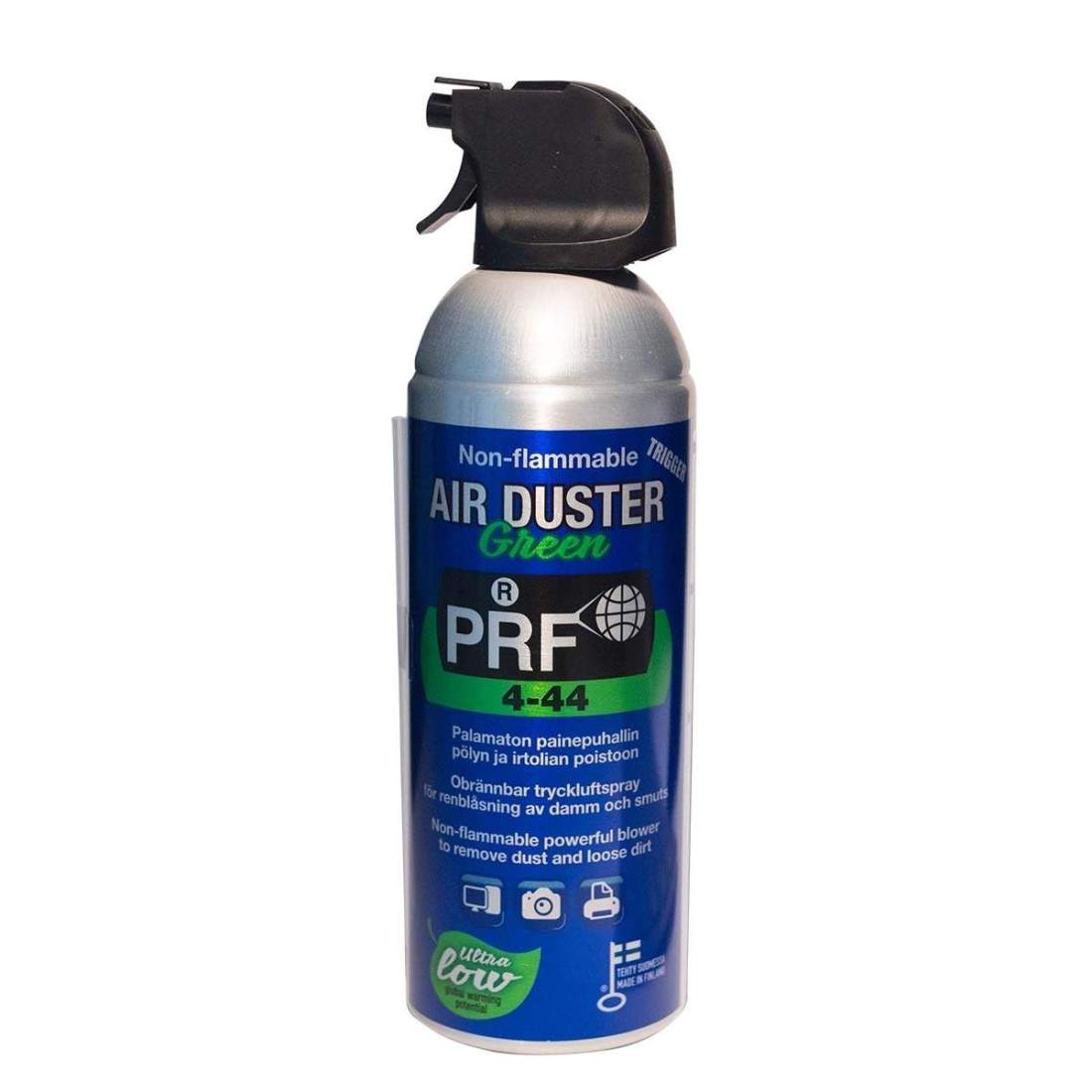 4-44 Air Duster Green Trigger Ej brandfarlig 520 ml | Elektronik - Datortillbehör - Tangentbord, Möss & Fjärrkontroller - Tangentbord | Pryloteket