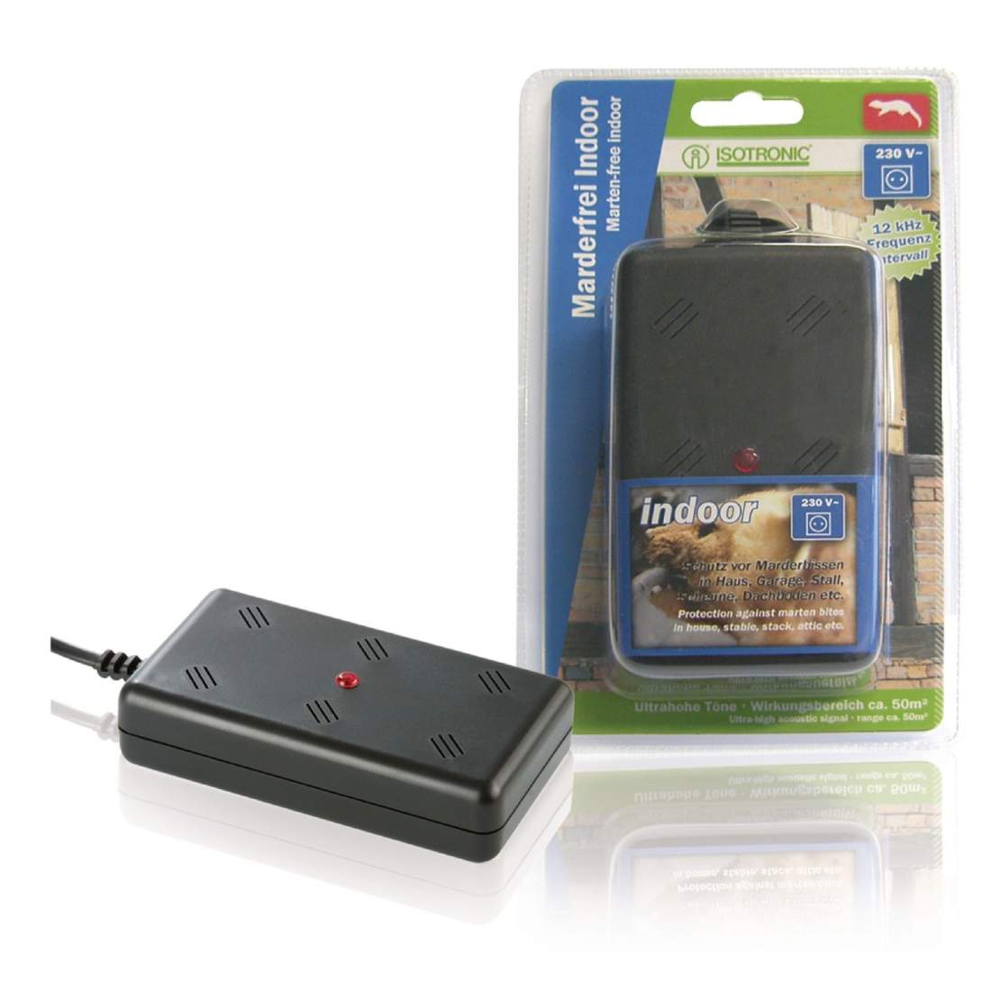 Mårdfälla 12 - 23 kHz Indoor | Elektronik - Kablar & Adaptrar - Adaptrar & Signalomvandlare - Ljud | Pryloteket