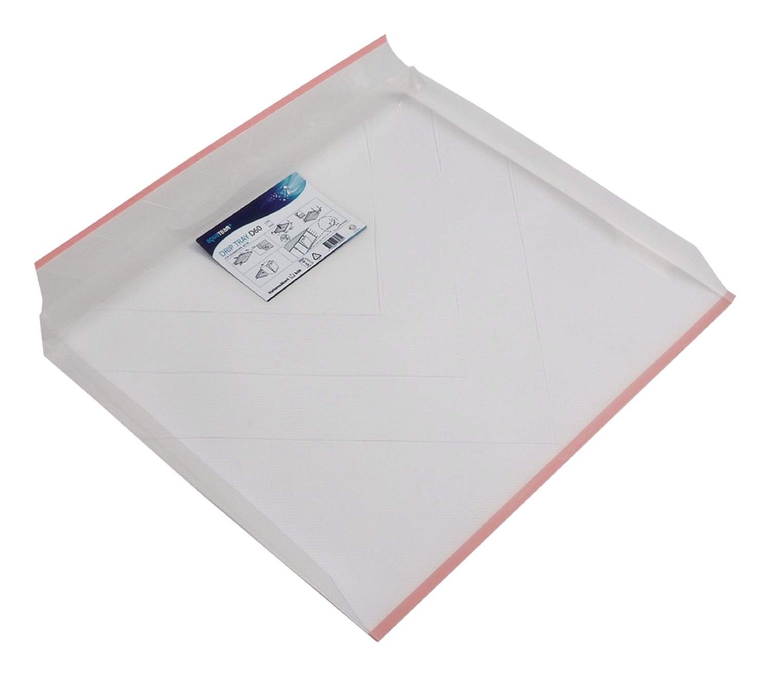 Tollco D60 Drypbakke 59.6 cm Hvid