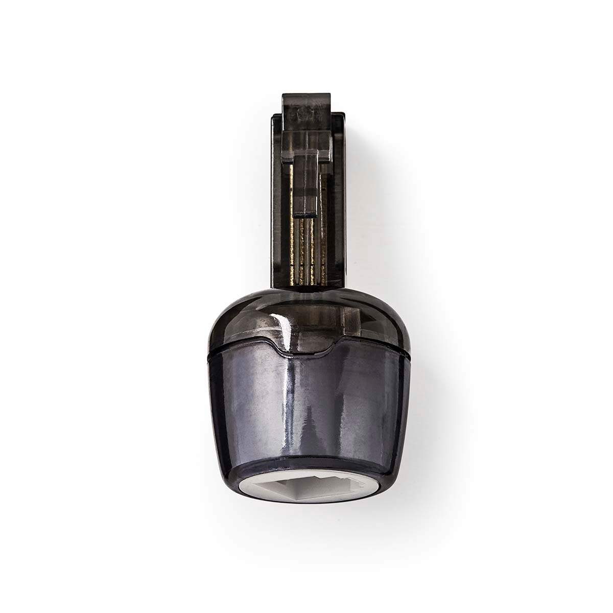 Anti-twist Telekomkabel adapter Kontakttyp: RJ10 Adaptertyp: Adapter PVC Svart / Transparent | Hem & Hobby | Pryloteket