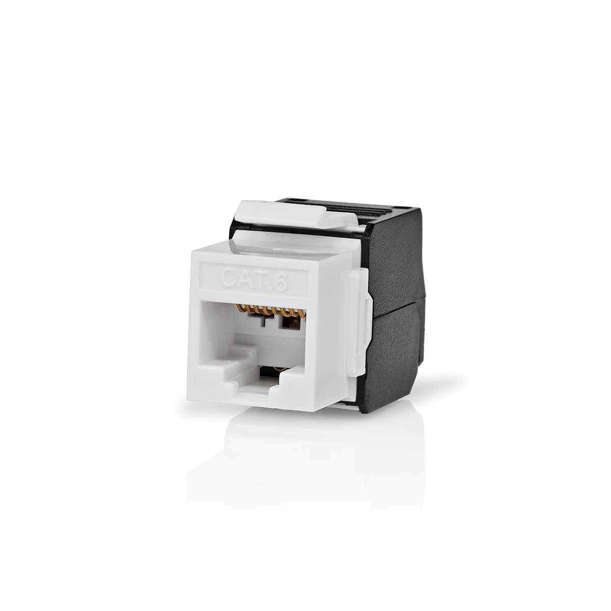 Keystone | CAT6 | RJ45 Naaras | U/UTP | ABS-Muovi | Laatikko