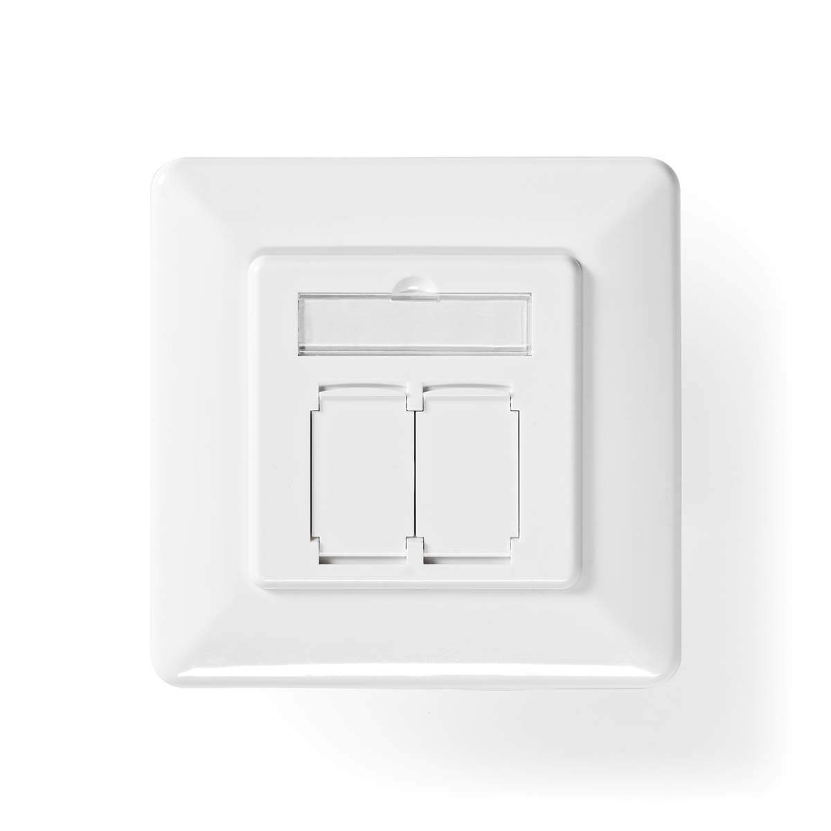 Alternativ bild 1 för Nedis Network Wall Box | In-Wall | 2 port(s) | CAT7