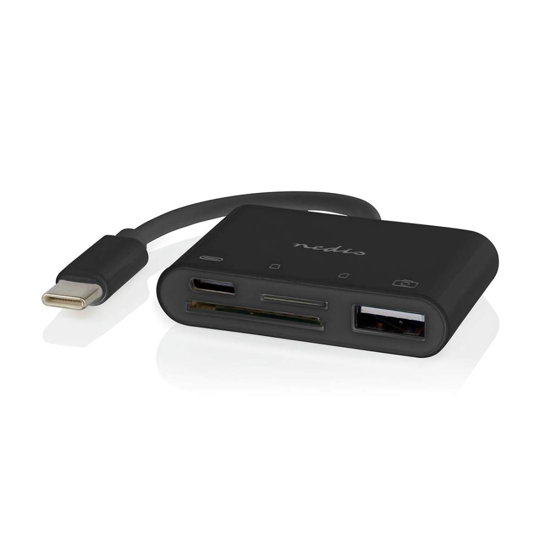 USB-hubb 1x USB-C™ 1x USB A / 1x USB-C™ 4-Port port(s) USB 2.0 USB ström SD & MicroSD | Elektronik - Kablar & Adaptrar - Adaptrar & Signalomvandlare - USB | Pryloteket