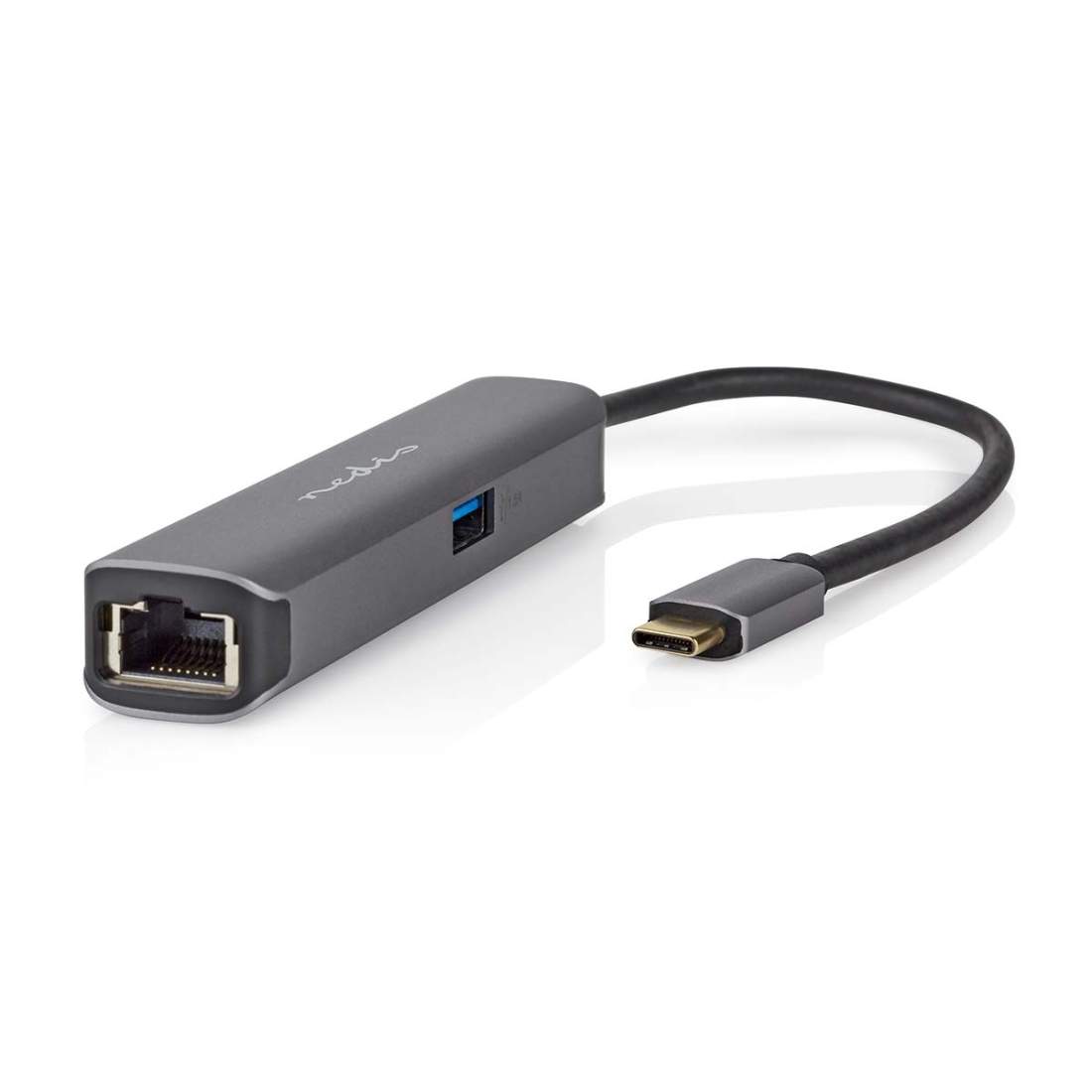 USB Multi-Port Adapter USB 3.2 Gen 1 USB-C™ Hane HDMI™ Utgång / RJ45 Hona / USB-A Hona / USB-C™ Hona 5 Gbps 0.20 m R | Hem & Hobby - Hem & Hushåll - Bygg | Pryloteket