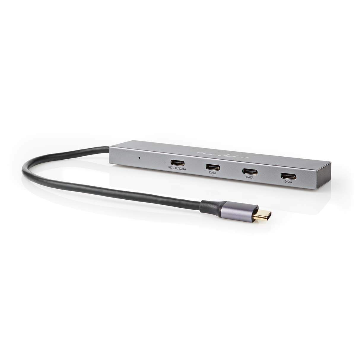 USB-hub | 1x USB-C™ 3.2 Gen 2 Male | USB-C™ 3.2 Gen 2 Female with PD 3.0 / 3x USB-C™ 3.2 Gen 2 Female | 4-Port port(s) | USB 3.2