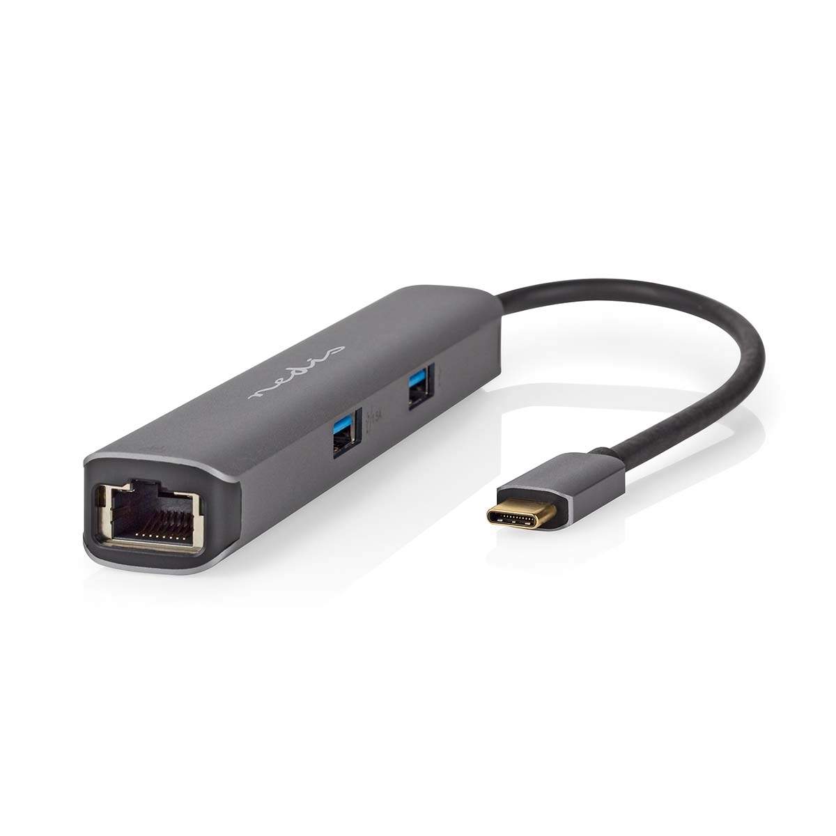 USB Multi-Port Adapter | USB 3.2 Gen 1 | USB-C™ Han | HDMI ™ -udgang / RJ45 Hun / 2x USB-A Hun / 2x USB-C™ | 5 Gbps | 0.20 m | R