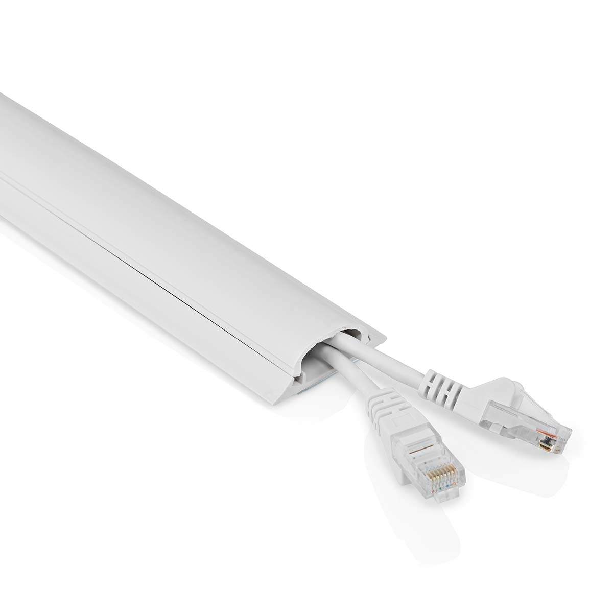 Nedis Cable Management | Duct | 1 pcs | Maximum cable thickness: 16 mm | PVC | White