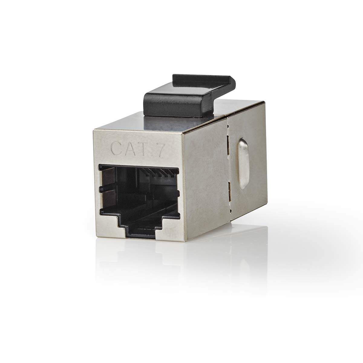 Netværkskobling | CAT6a / CAT7 | Skærmet | RJ45 Hun | RJ45 Hun | Lige | Metal | Konvolut