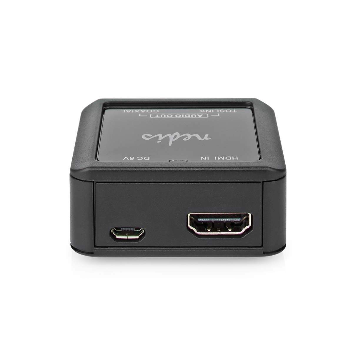 Digital Audio Converter | 1-vejs | Tilslutninger indgang: DC strøm / HDMI™ Input | Tilslutninger udgang: 1x Coax Audio / 1x TosL