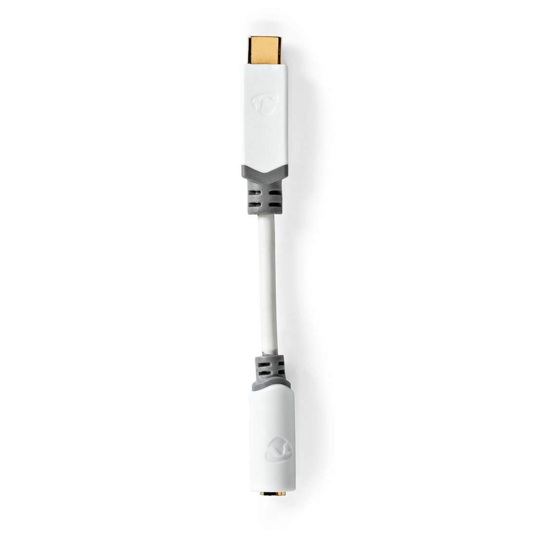 USB-C™ Adapter USB 2.0 USB-C™ Hane 3.5 mm Hona 0.10 m Rund Guldplaterad PVC Vit Låda | Elektronik - Kablar & Adaptrar - Adaptrar & Signalomvandlare - Ljud | Pryloteket