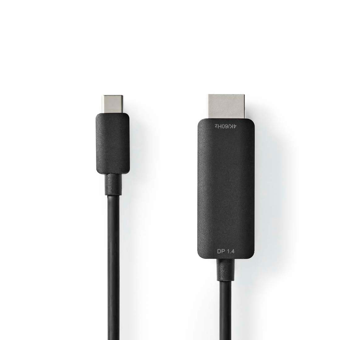 USB-C™ Adapter USB 3.2 Gen 1 USB-C™ Hane HDMI™ Kontakt 4K@60Hz 2.00 m Rund Nickelplaterad PVC Svart Låda | Elektronik - Kablar & Adaptrar - Adaptrar & Signalomvandlare - Video | Pryloteket