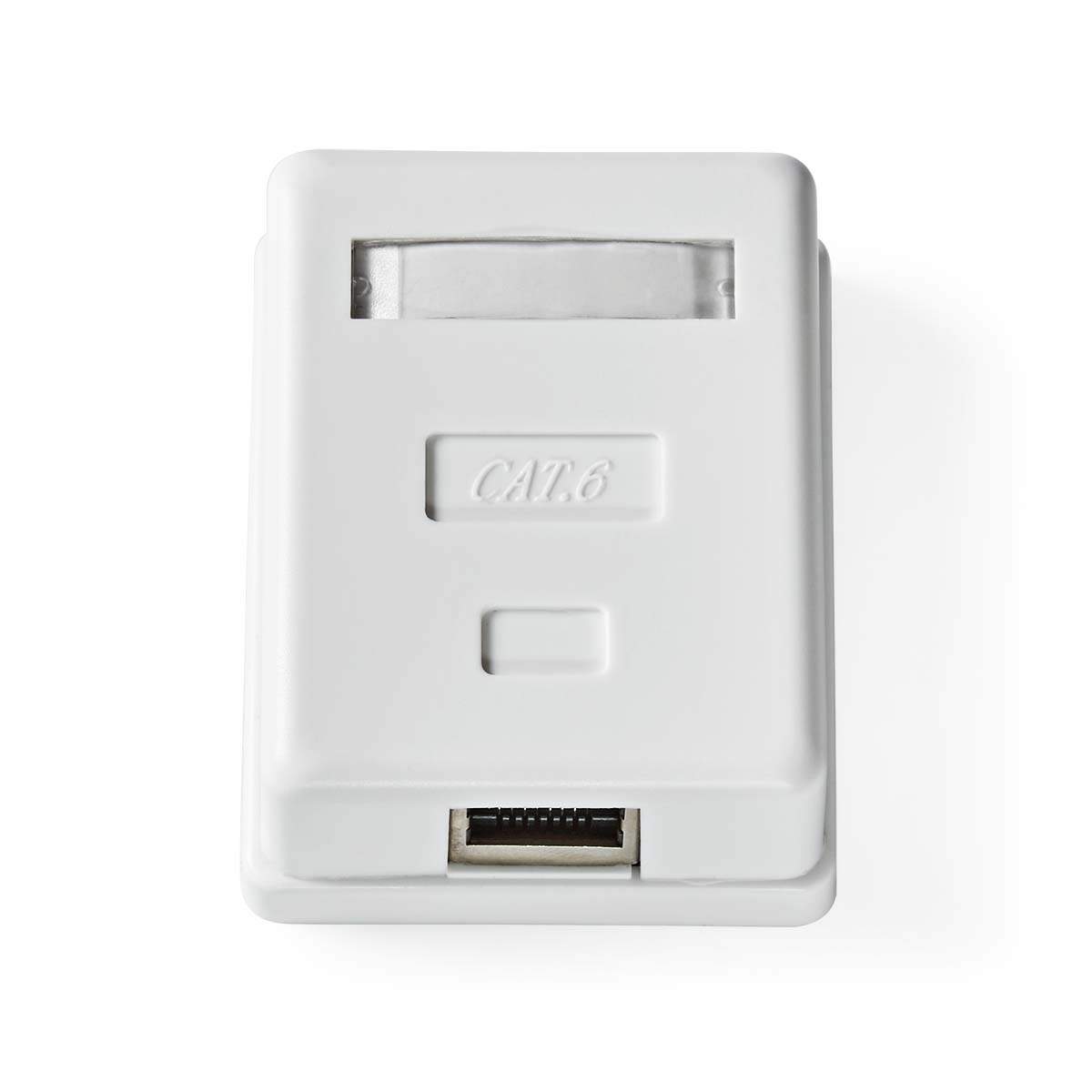 Netværksvægboks | På væggen | 1-Port port(s) | STP CAT6 | Lige | Hun | Guldplateret | PVC | Hvid | Konvolut