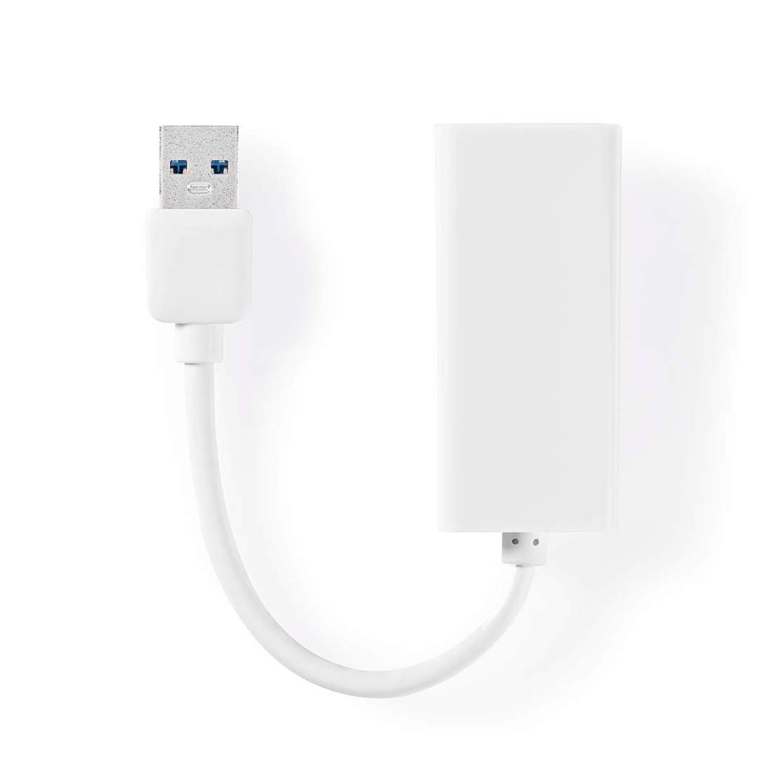 USB-nätverkskort USB 3.2 Gen 1 1 Gbps USB-A Hane RJ45 Hona 0.20 m Rund Nickelplaterad Bar koppar Vit Låda | Elektronik - Kablar & Adaptrar - Adaptrar & Signalomvandlare - USB | Pryloteket