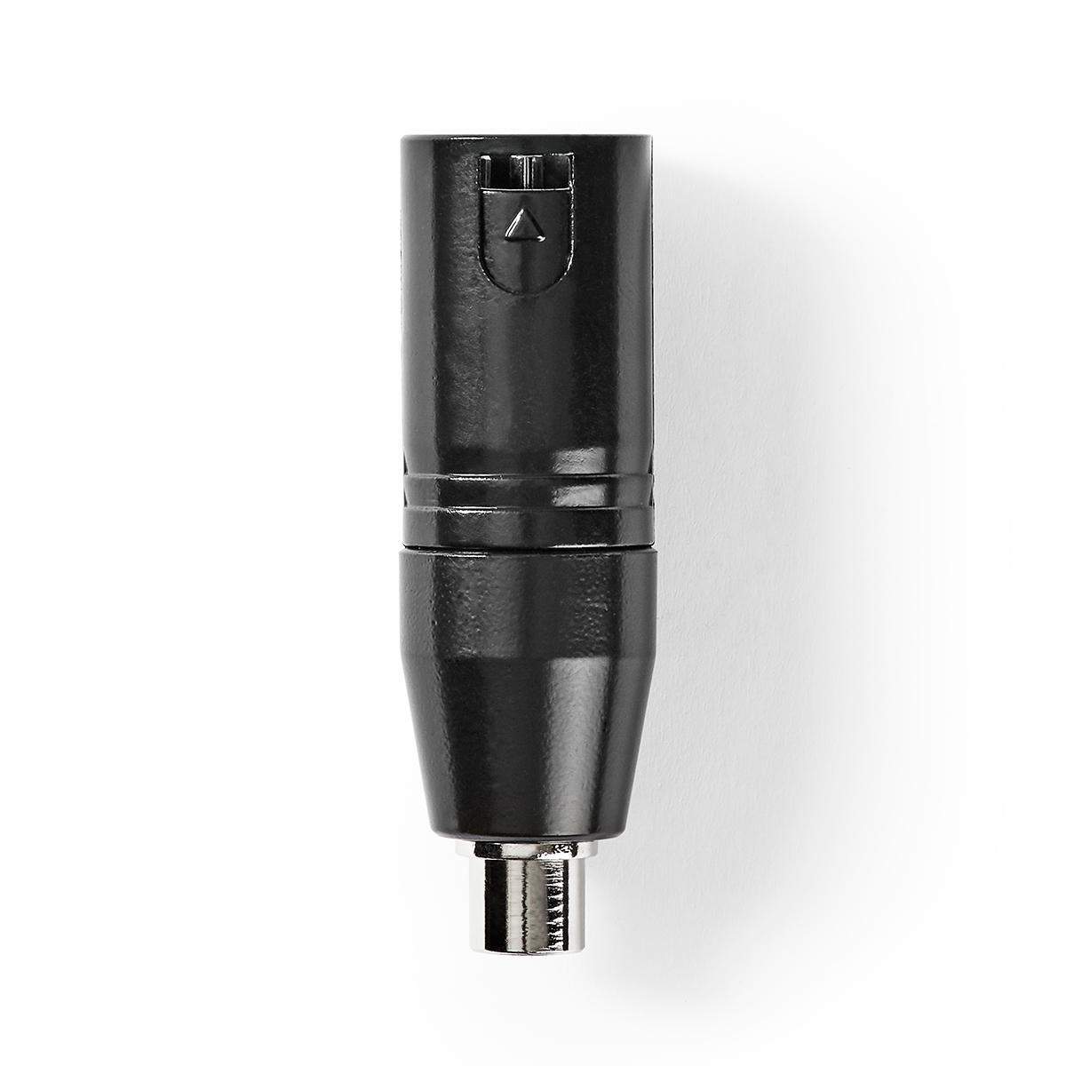 XLR Adapter XLR 3-stifts hane RCA Hona Nickelplaterad Rak Metall Svart 1 st. Plastpåse | Elektronik - Kablar & Adaptrar - Kablar | Pryloteket